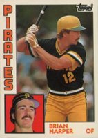 1984 Topps Tiffany #144 Brian Harper Baseball Card
