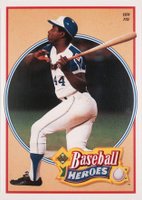 1991 Upper Deck Heroes Hank Aaron #23 Hank Aaron 1974-715! Baseball Card