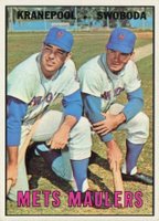 1967 Topps #186 Mets Maulers Baseball Card