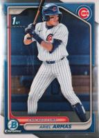 2024 Bowman Draft #BDC109 Ariel Armas Chrome Baseball Card