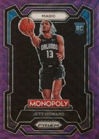 2023 Panini Prizm Monopoly #65 Jett Howard Purple Basketball Card