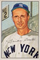 1952 Bowman #252 Frank Crosetti Baseball Card