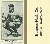 1916 Burgess-Nash Co. #135 Steve O'Neill Baseball Card