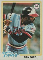 1978 Topps #275 Dan Ford Baseball Card