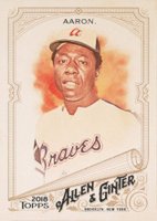 2018 Topps Allen & Ginter #50 Hank Aaron Baseball Card