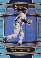 2022 Panini Select #54 Ken Griffey Jr. Carolina Blue Baseball Card