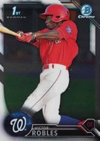 2016 Bowman Prospects #BCP10 Victor Robles Chrome Baseball Card