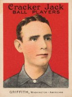 1915 Cracker Jack #167 Clark Griffith Baseball Card
