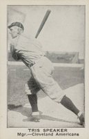 1921 American Caramel--Series of 80 # Tris Speaker Mgr. Baseball Card