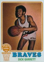 1973 Topps #77 Dick Garrett Basketball Card