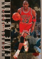 1998 Upper Deck MJ Living Legend Game Action #G14 Michael Jordan Silver Basketball Card