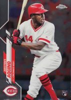 2020 Topps Chrome #111 Aristides Aquino Baseball Card