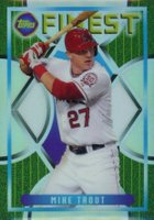 2015 Finest 1995 Finest #94F03 Mike Trout Refractor Baseball Card