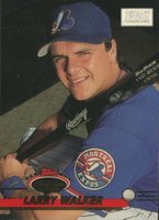 1993 Stadium Club 1st Day Production #320 Larry Walker Baseball Card