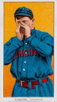 1909 White Borders Cycle 350 #224 Miller Huggins Hands At Mouth Baseball Card