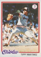 1978 Topps #393 Tippy Martinez Baseball Card